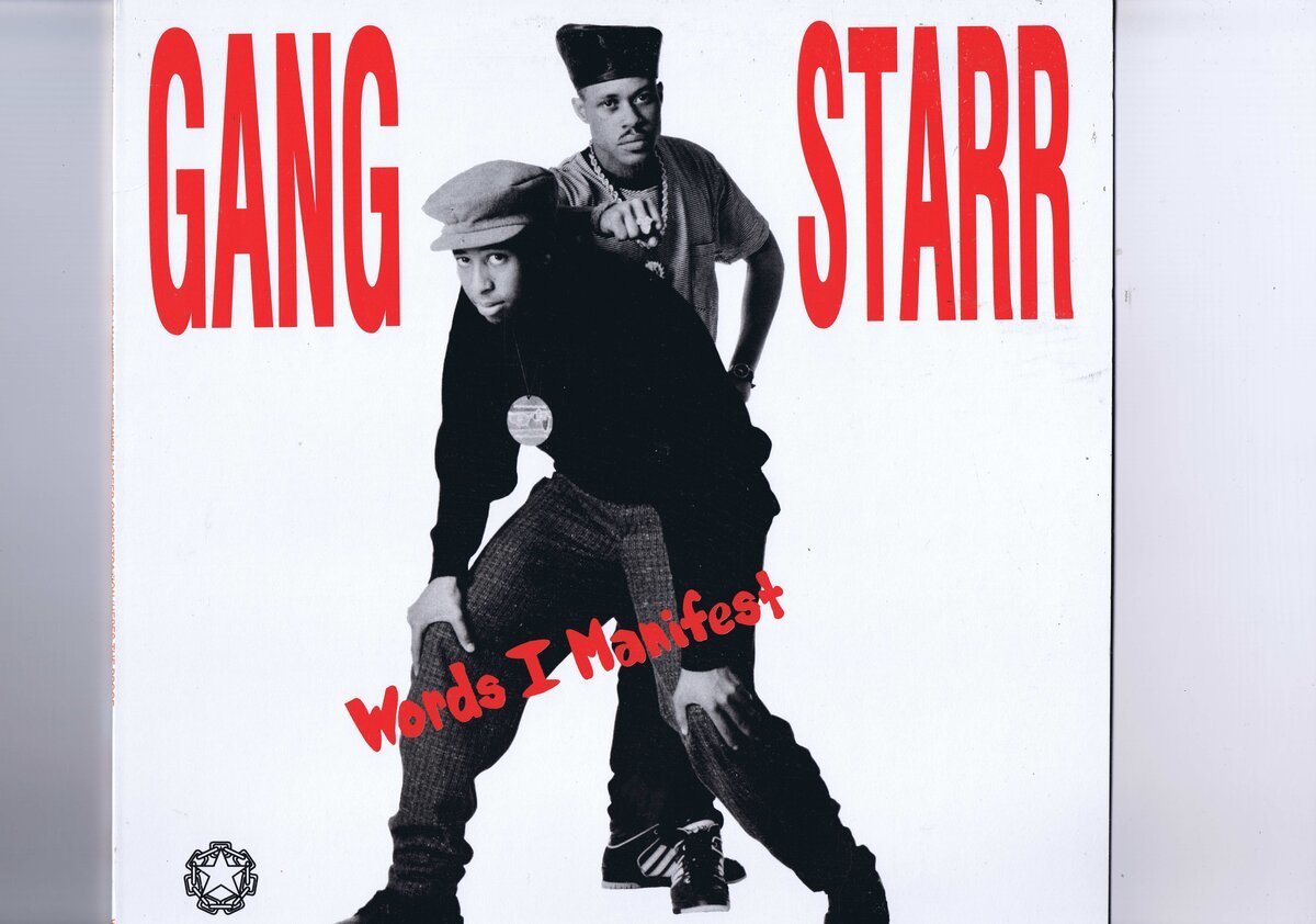 新品同様 US盤 12inch Gang Starr / Words I Manifest / ギャングスター GURU Premier WP1012
