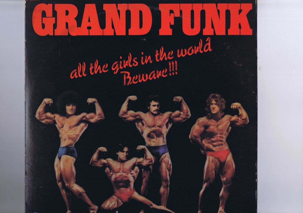 盤質良好 US盤 LP Grand Funk Railroad All The Girls In The World Beware !!! インサート オリジナルインナースリーブ付 SO-11356_画像1