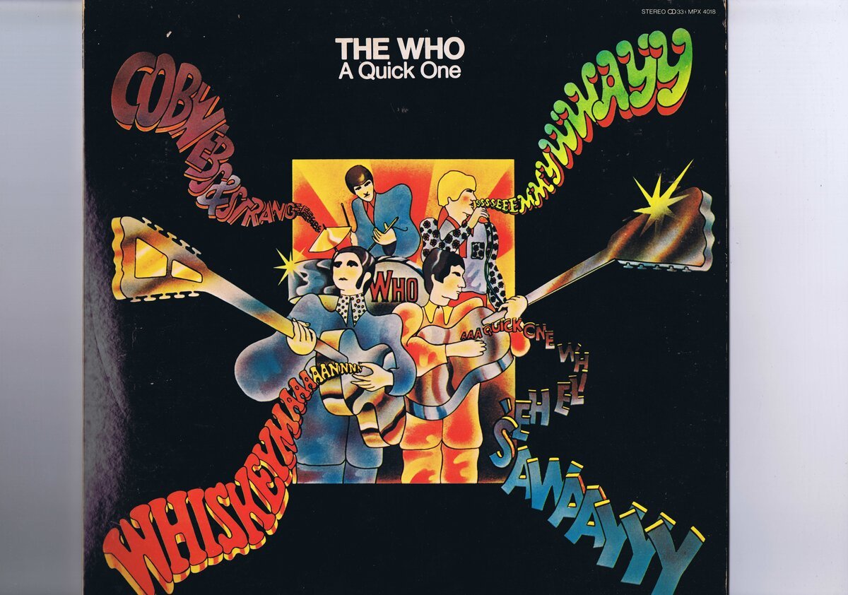 インサート付き 国内盤 LP The Who / A Quick One / ザ・フー クイック・ワン MPX 4018_画像1
