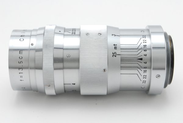 Chiyoko TELE ROKKOR 13.5cm f/4 Lens 135mm MINOLTA for L39 Screw w/Finder 8673_画像6
