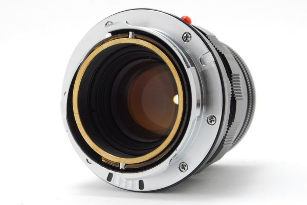 [50 Jahre Black] Leica SUMMICRON-M 50mm f/2 Rigid Lens 6Bit 462 From JAPAN 8748_画像5
