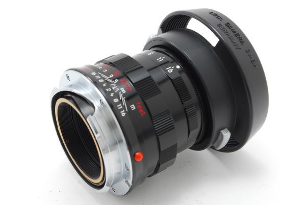[50 Jahre Black] Leica SUMMICRON-M 50mm f/2 Rigid Lens 6Bit 462 From JAPAN 8748_画像4