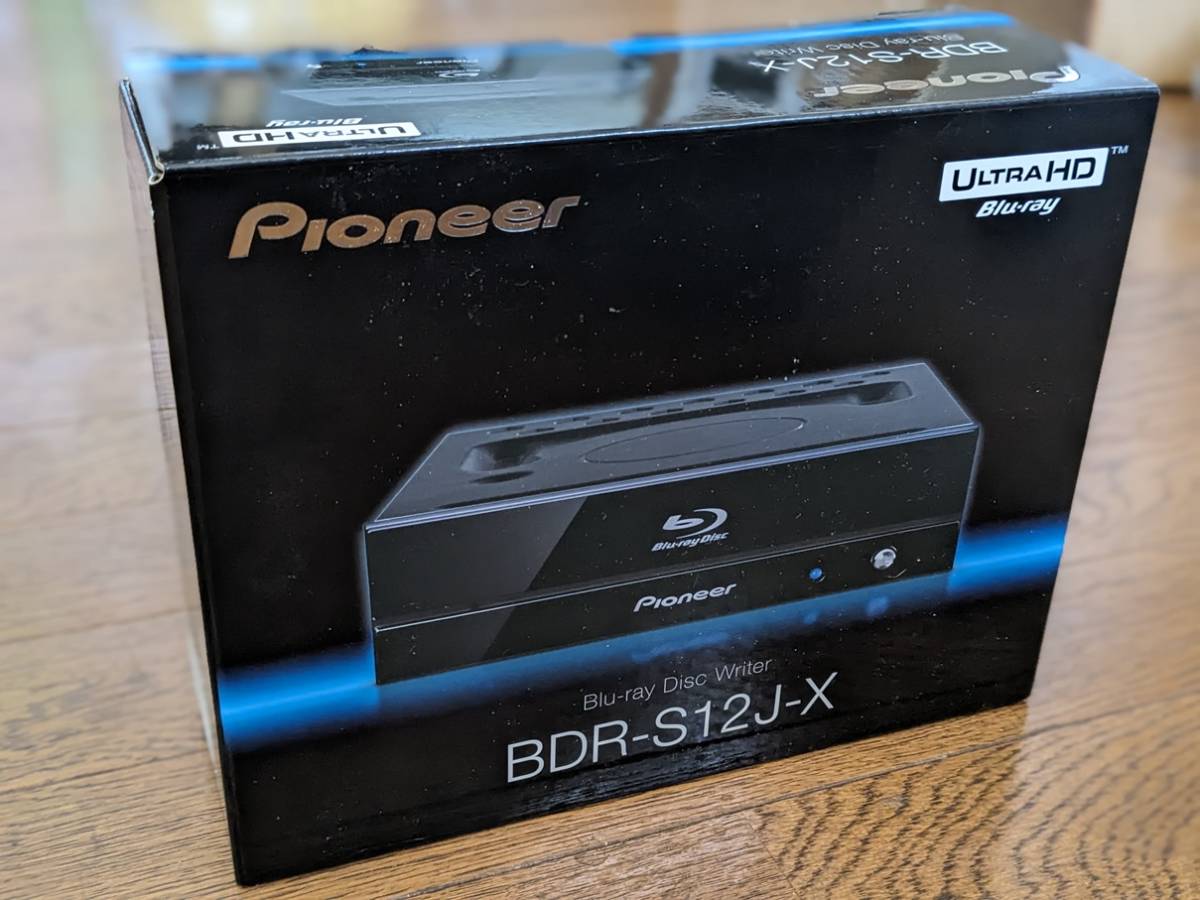  【未使用】 BDR-S12J-X Pioneer ブルーレイドライブ _画像1