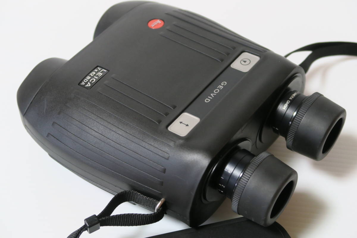  ultra rare! super class binoculars! laser rangefinder * azimuth sensor . function installing Leica Geovid 7x42 BDA