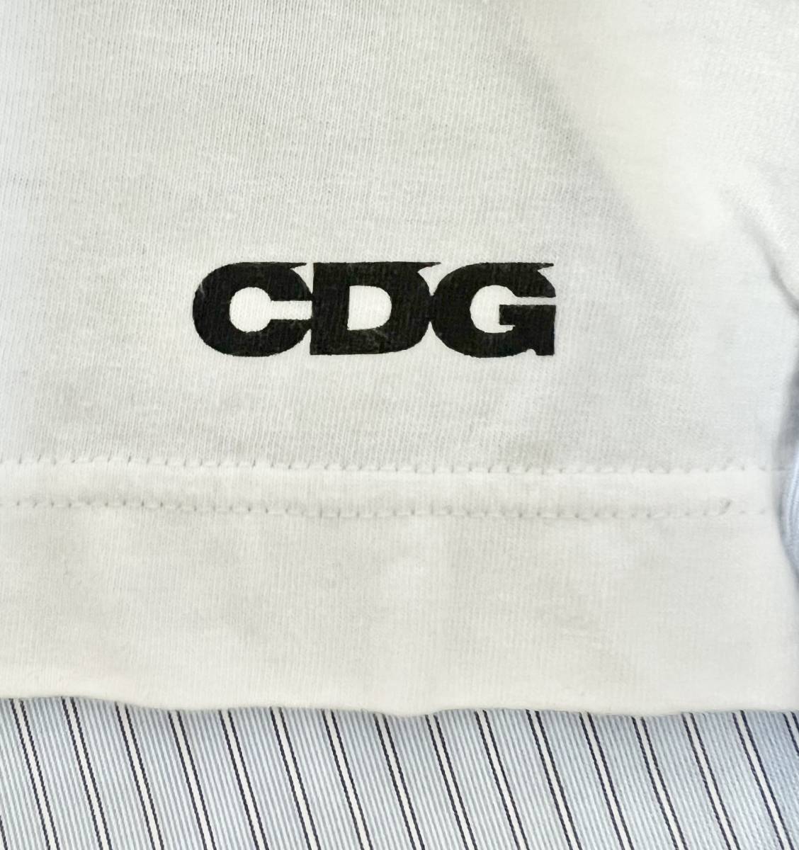 COMME des GARCONS コムデギャルソン CDG カットソードッキングシャツ XXLサイズ_画像4