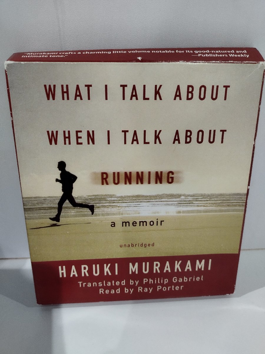 What I talk about when I talk about running CD4 sheets set English / audio book / Murakami Haruki [ac03i]