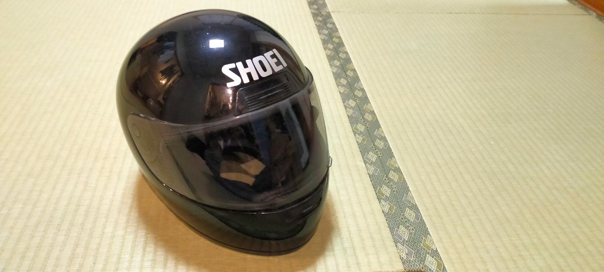 SHOEI NRV フルフェイスヘルメット M 57 58 黒 ブラックの画像1