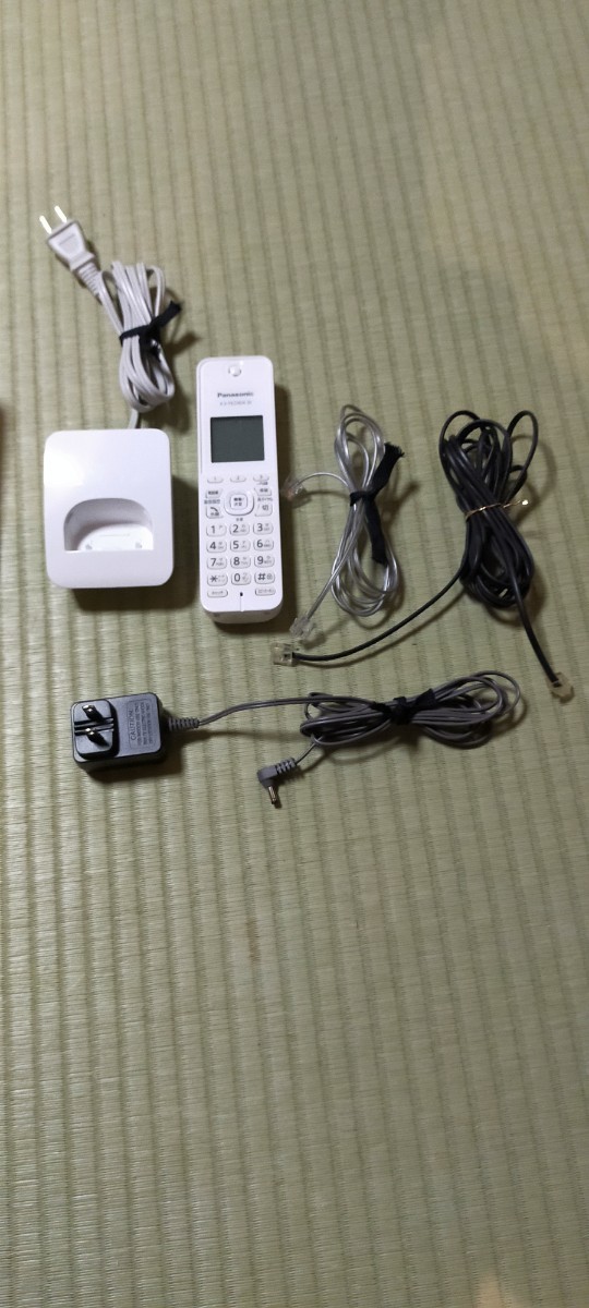  telephone ( parent machine * cordless handset )Panasonic VE-GD26-W KX-FKD404-W Panasonic operation OK
