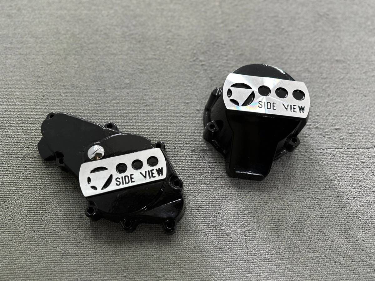 中古美品CBX サイドビュー 黒 ダイナモ ポイントカバー/②SIDE VIEW