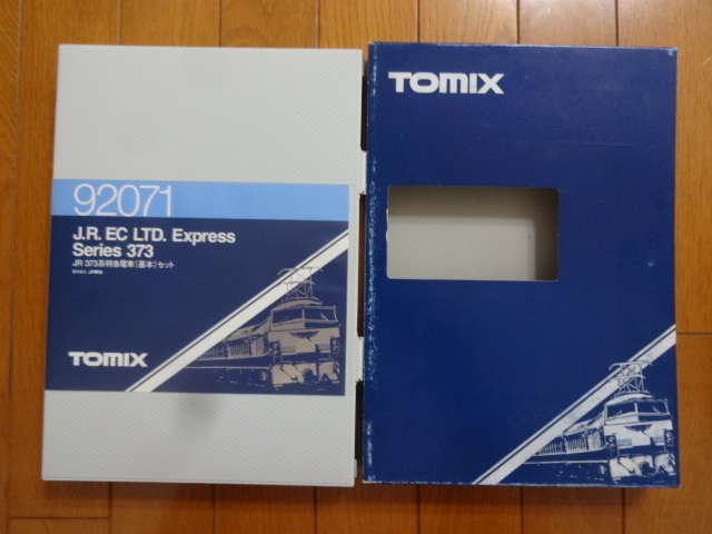 新品同様★TOMIX 92071 JR 373系特急電車　基本セット 走行動作確認済み 取説付 シール未使用トミックス Nゲージ 鉄道模型 送料710円_画像9