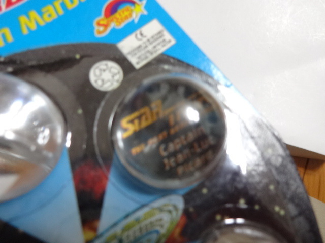 新品★Star Trek: The Next Generation Collectible Action Marbles スタートレック TNG ビー玉 5個セット 送料140円 の画像6