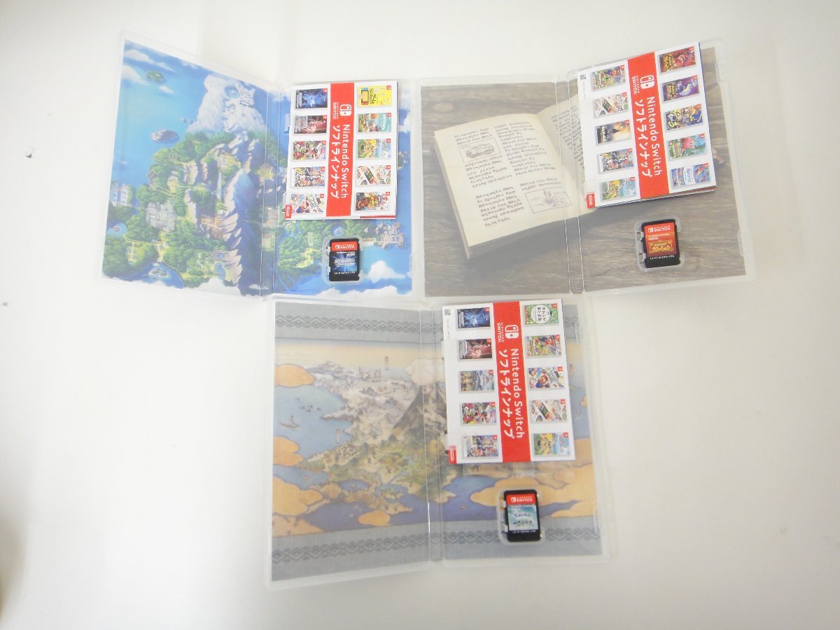 桐生店【中古品】11-59 Nintendo Switch ニンテンドースイッチ ポケットモンスター ダイヤモンド/スカーレット/アルセウス ソフトまとめて_画像3