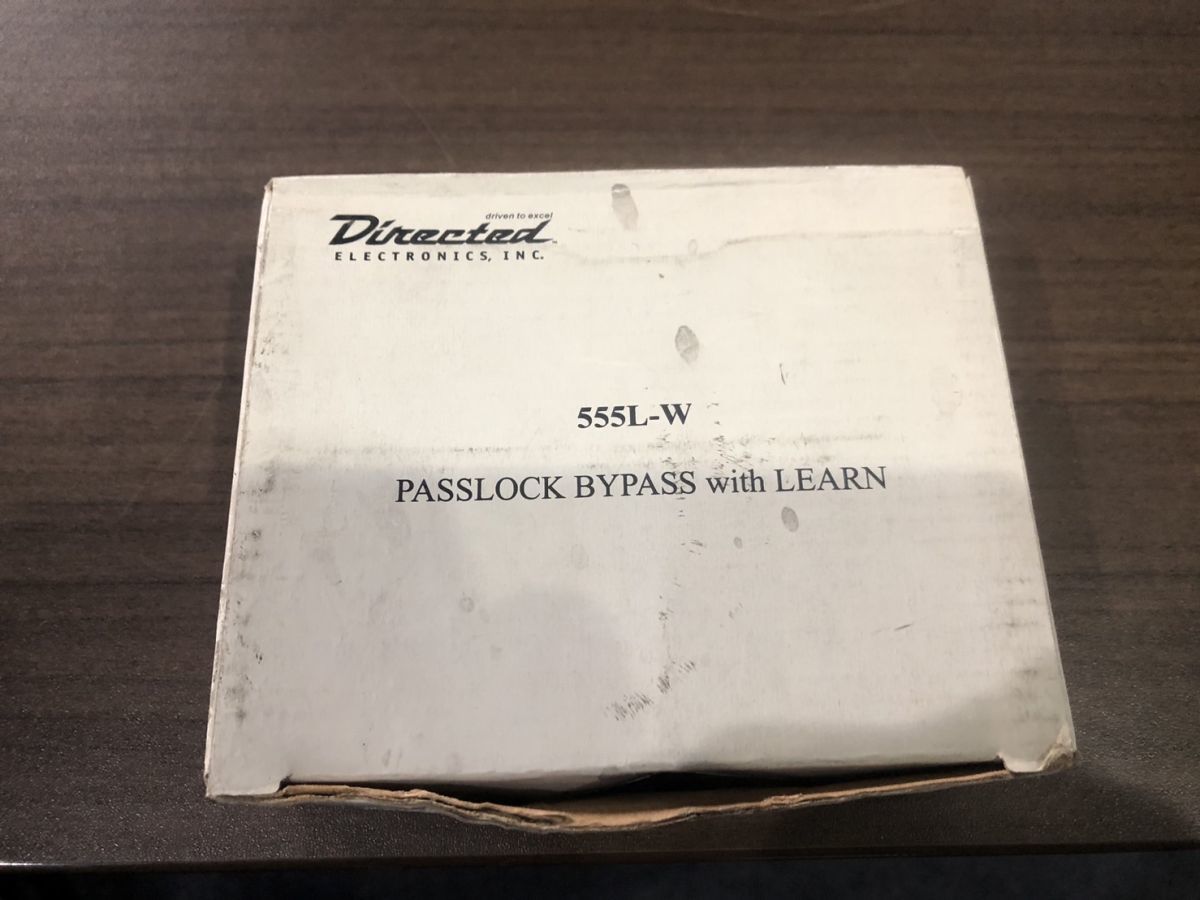 ☆DEI MODEL555L PASSLOCK BYPASS with LEARN 555L-W バイパスパスロックモジュール 取説付 VIPER hornetの画像2