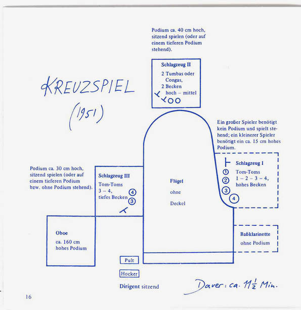 Stockhausen 1：最初期作品集・CHORE FUR DORIS - DREI LIEDER - SONATINE - KREUZSPIEL　シュトックハウゼン 1_画像5