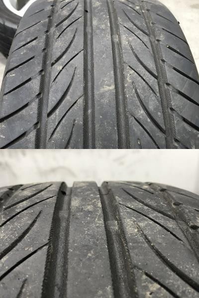 送料無料(WS5C010)SX 14x5.5J 4穴 100 + YOKOHAMA S.drive 185/55R14 80V 2018ｘ2.2019ｘ2年 夏タイヤ_画像9