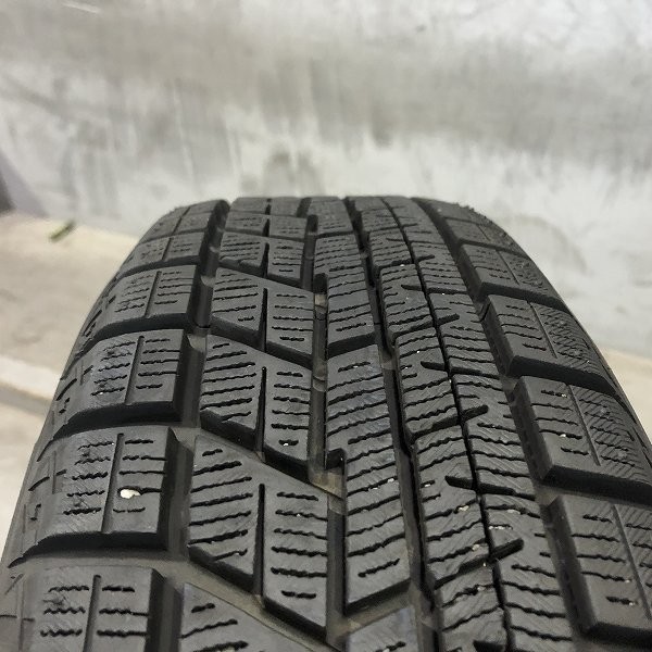 (WW5J023)スズキ純正鉄ホイール 14ｘ4.5J 4穴 100 + YOKOHAMA ice GUARD iG60? 155/65R14 75Q 2021年 スタッドレス 冬タイヤ 送料無料_画像9