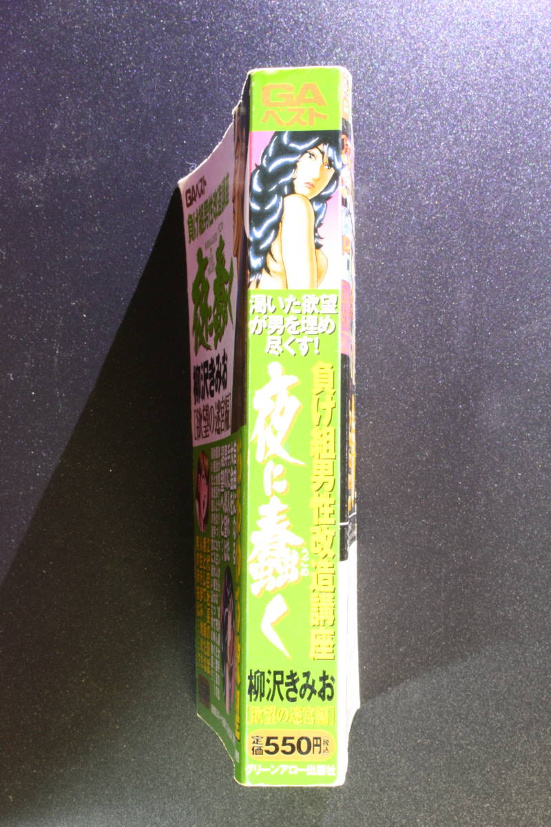 [2冊][漫画][コミック] 夜に蠢く 柳沢きみお [カゴの鳥編 2008年12月] [欲望の迷宮編 2009年4月] 週刊実話連載_画像6