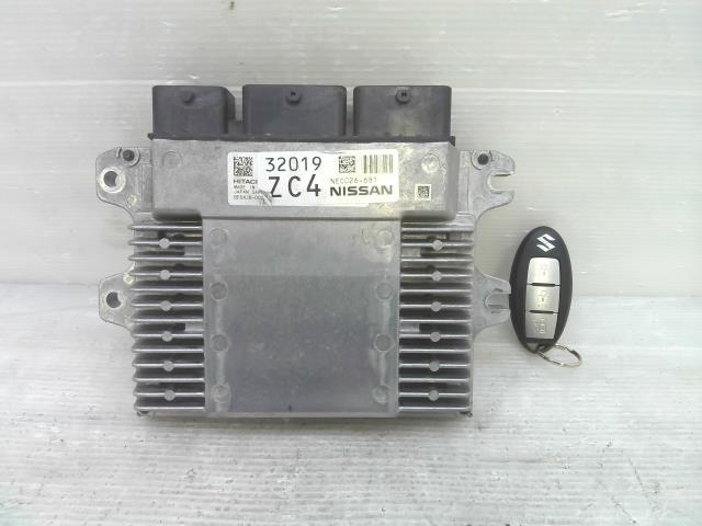 ランディ DAA-SGC27 エンジン コンピューター コントロール ECU QAB BED43B-000 キー付 yatsu