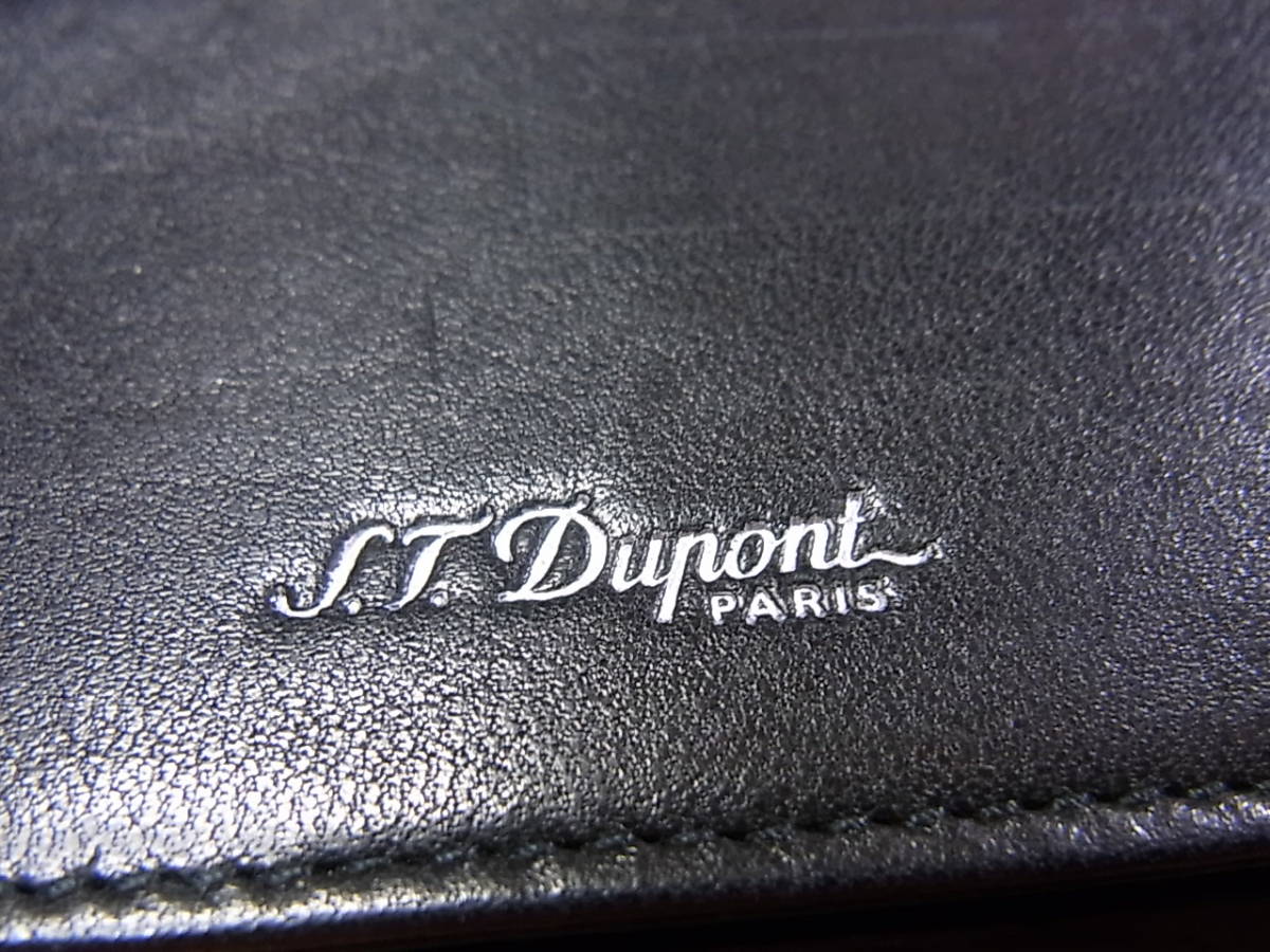  デュポン Dupont カード 名刺 ケース 黒の画像6