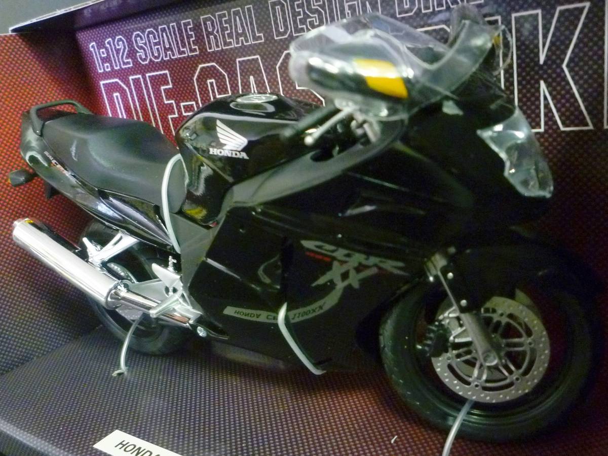 1/12 ホンダ CBR1100XX HONDA CBR1100 XX CBR スーパーブラックバード ＜ホンダ正規ライセンス商品＞ Joycity 完成品 ダイキャストバイク_画像2