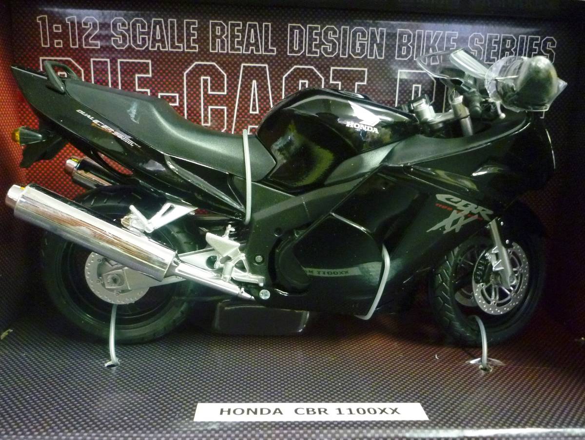 1/12 ホンダ CBR1100XX HONDA CBR1100 XX CBR スーパーブラックバード ＜ホンダ正規ライセンス商品＞ Joycity 完成品 ダイキャストバイク_画像3