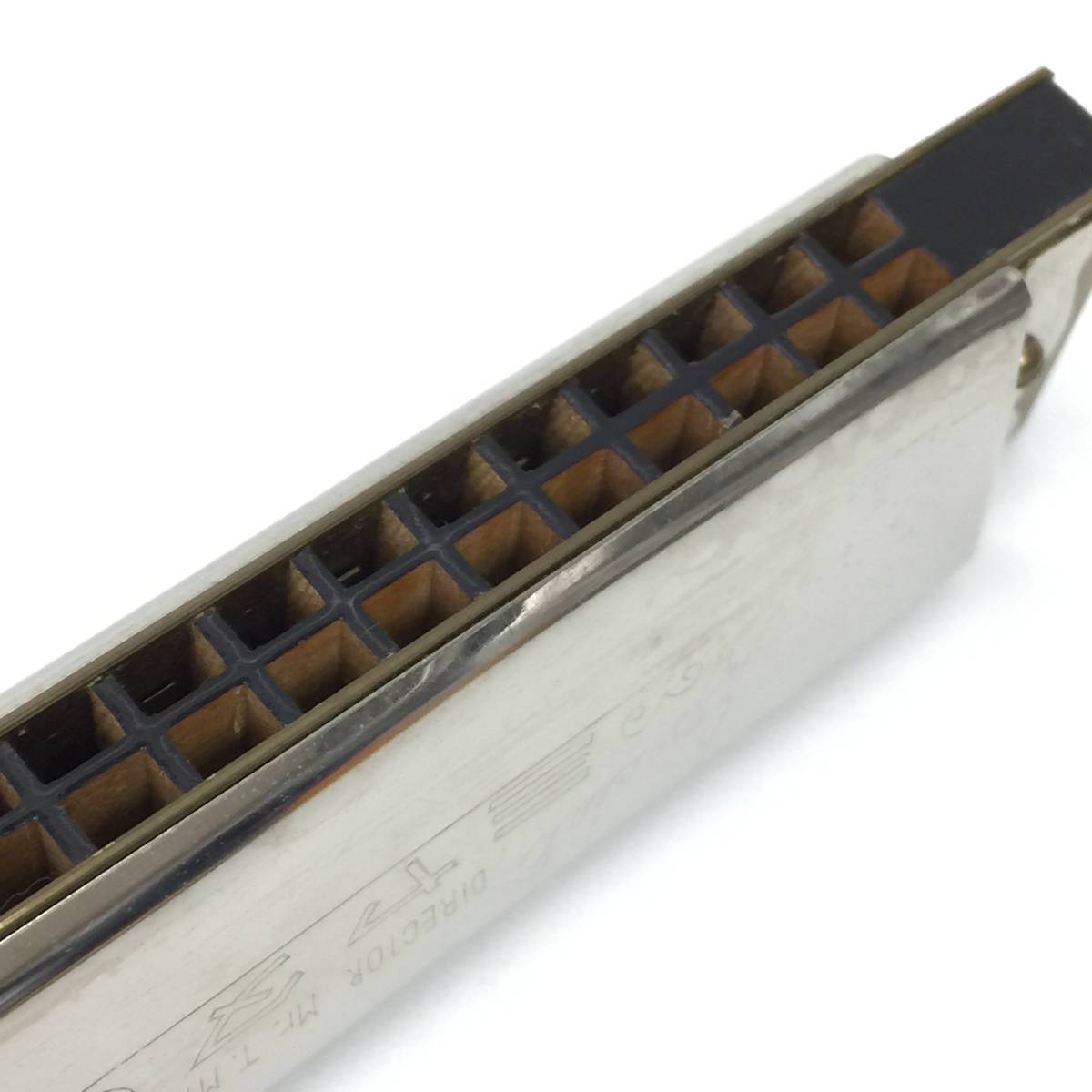 6 昭和楽器 宮田東峰先生監製 ミヤタ ハーモニカ HARMONICA 24穴 楽器 日本製 付属品 ケース付き 音出し未確認_画像9