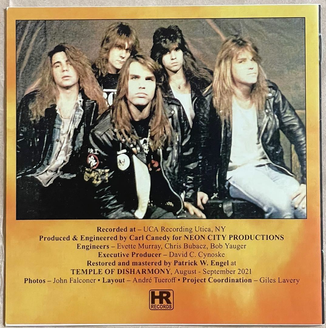 APOLLO RA Ra Pariah High Roller Records US リマスター 2枚組 正統派ヘヴィ・メタル パワー・メタル ツイン・ギター 80年代_画像9