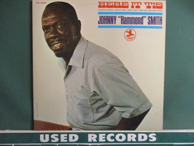 Johnny ''Hammond'' Smith ： Here It 'Tis LP (( 1970 Soul Organ Jazz / Bernard Purdie( drums ) / 落札5点で送料当方負担_画像1