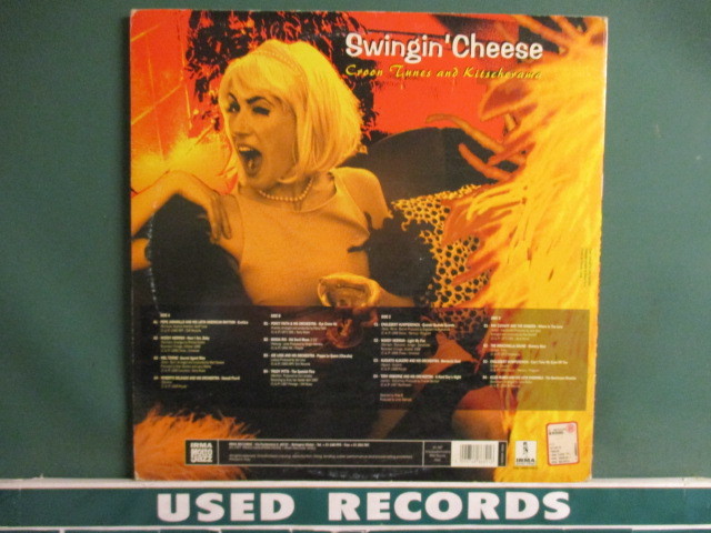 VA ： Swingin' Cheese 2LP (( Big Band Jazz / Easy Listening / Novelty / Woody Heman / Trudy Pitts / 落札5点で送料当方負担_画像2