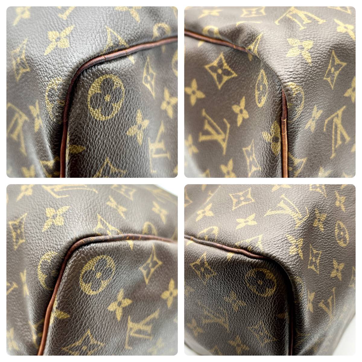 HY1053■LOUIS VUITTON ルイヴィトン モノグラム スピーディ 40 TH1013 ボストンバッグ ハンドバッグ ※チャック持ち手部分破損あり_画像6