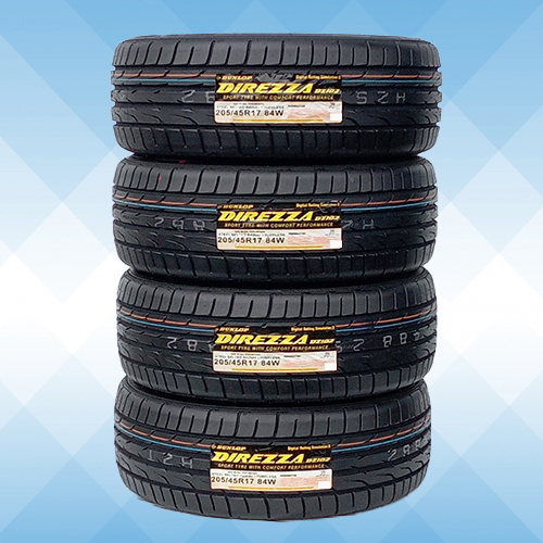 205/45R17 84W DUNLOP ダンロップ ディレッツァ DIREZZA DZ102 23年製 送料無料 4本税込 \41,720より 1_画像1