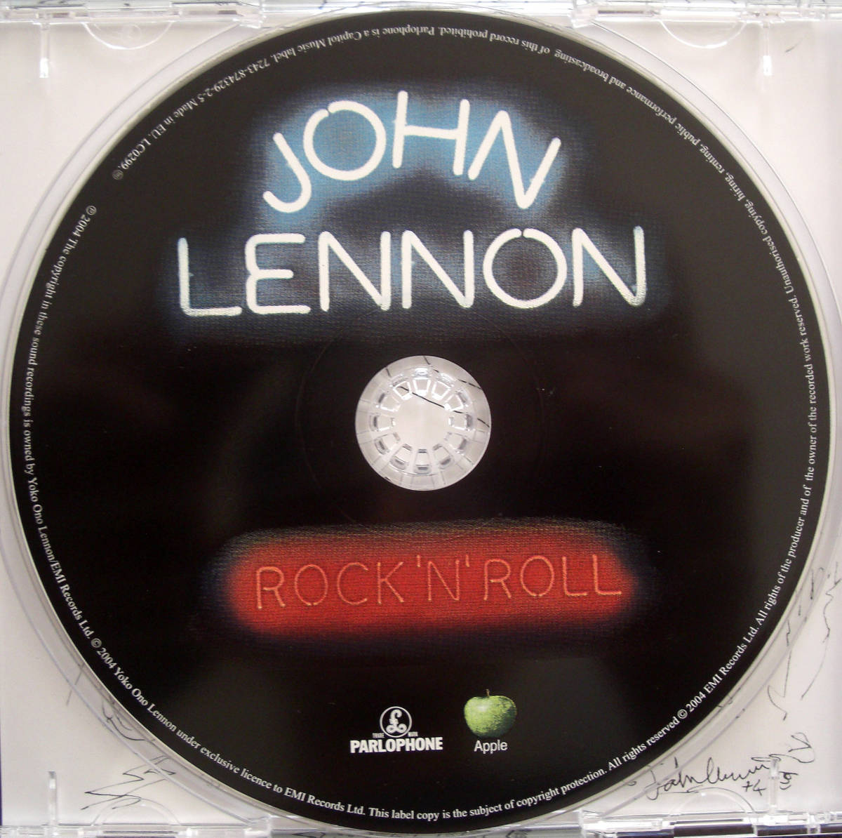 廃盤 　JOHN LENNON　★ 　ROCK'N'ROLL～Remaster & Remix　 ★ 　美品_画像3