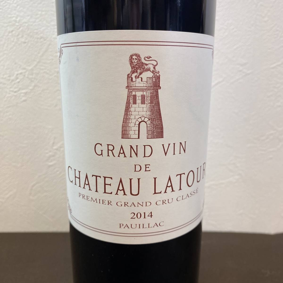 【MH-5795】未開栓 CHATEAU LATOUR シャトー・ラトゥール 2014 GRAND VIN 赤ワイン 750ml 13% ワインセラーにて保管_画像2