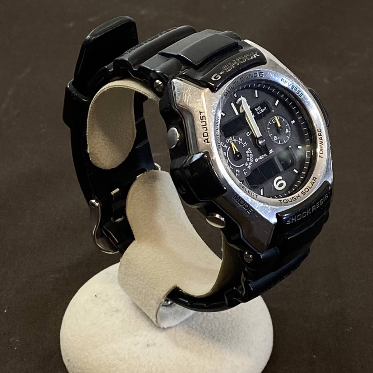 ●【MH-5647】中古品 CASIO G-SHOCK GW-2500 タフソーラー デジアナ 腕時計 現状不動品 カシオ ジーショック 【レターパックプラス可】_画像3