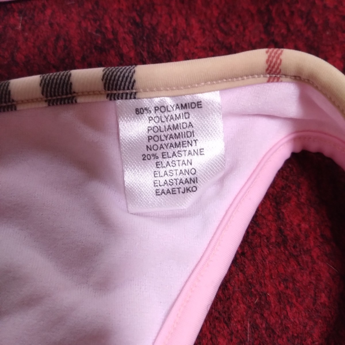 新品 タグ付 バーバリー Burberry London ノヴァチェック ビキニ 新品 タグ付 バーバリー Burberry London ノヴァチェック ビキニ