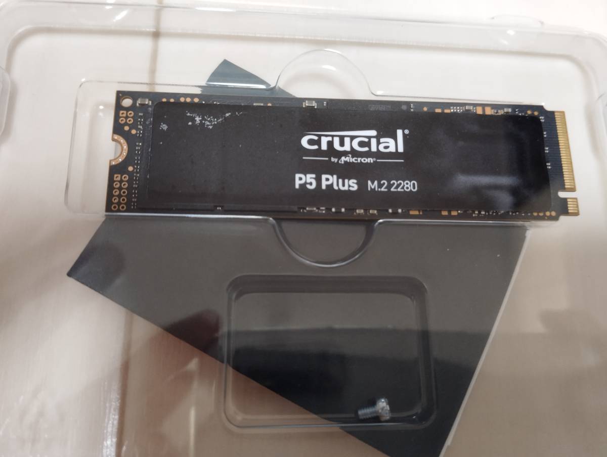 Crucial P5 Plus 2TB SSD NVMe M.2 (2280)CT2000P5PSSD8JP_画像1