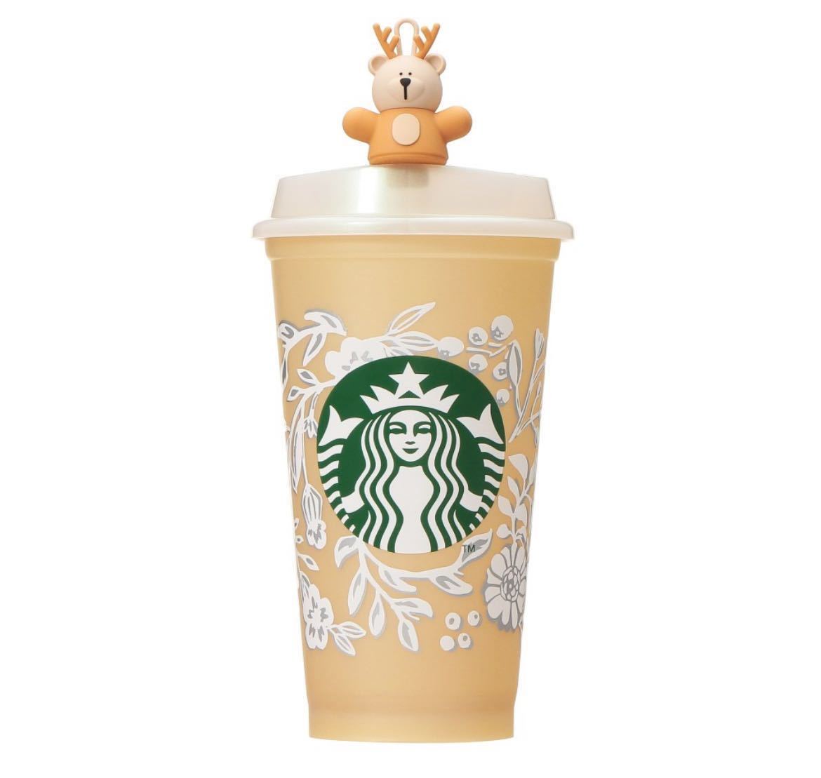 ホリデー2023カラーチェンジングリユーザブルカップ473ml ホールキャップ　スターバックス　完売　STARBUCKS _画像3