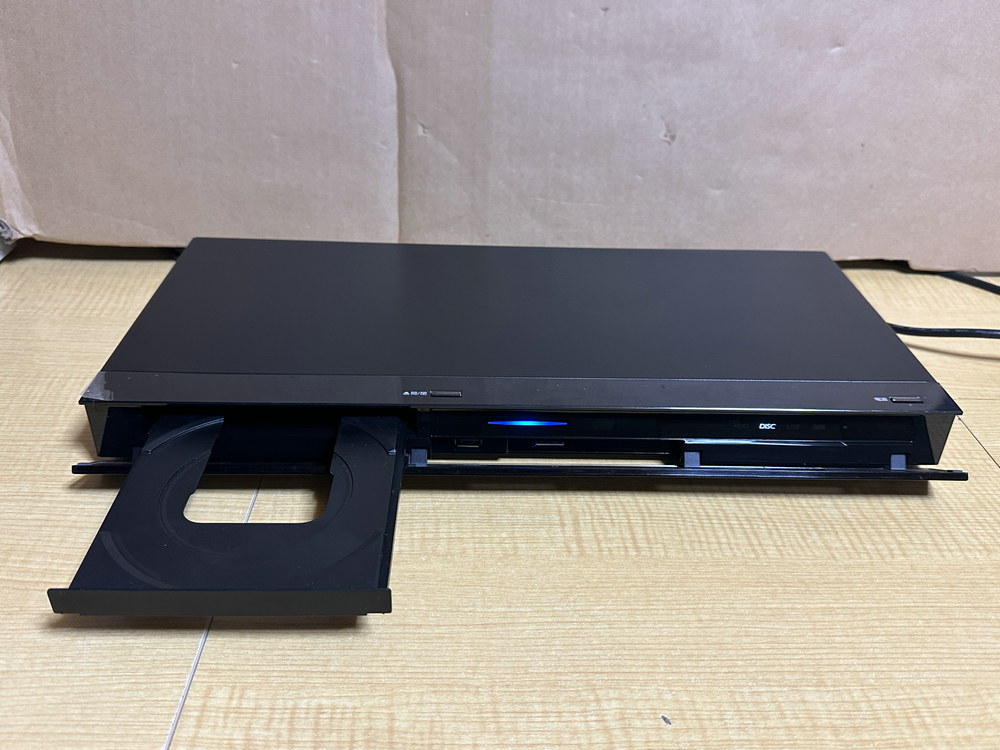 【動作美品　保証付　リモコン付】　フナイ FBR-HW510 Ｗチューナー　セミタイムシフトＢＬレコーダー　2018年製_画像3