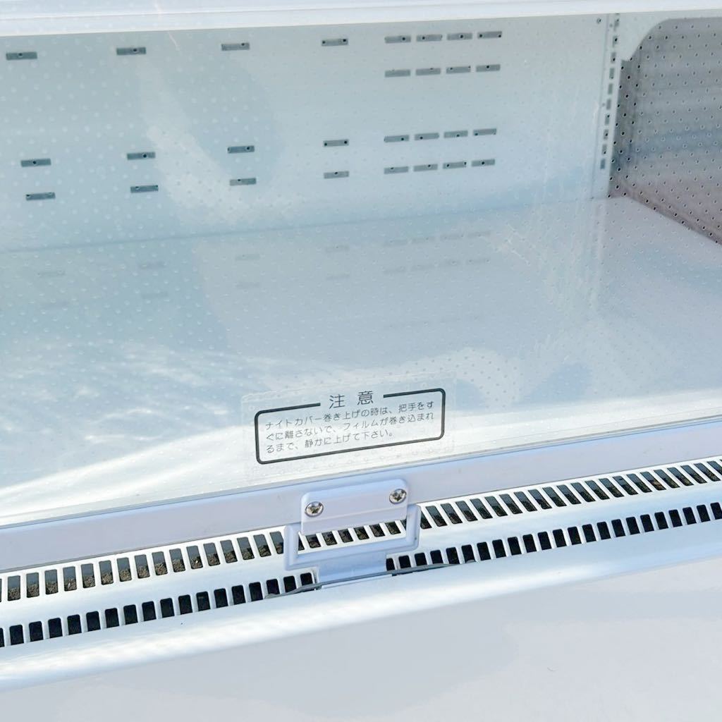 オープン多段冷蔵ショーケース MEK-63GKTA5L 2019年 三相200V フクシマ W1755×D750×H1900 業務用 中古 日配 弁当 サンドイッチ_画像5