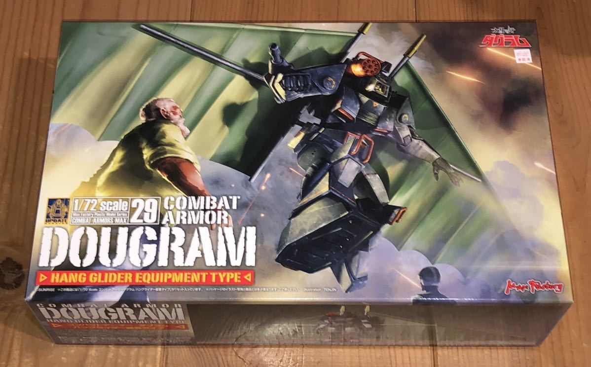 MAX FACTORY COMBAT ARMORS MAX29 1/72 コンバットアーマーダグラム ハングライダー装着タイプ 計1点