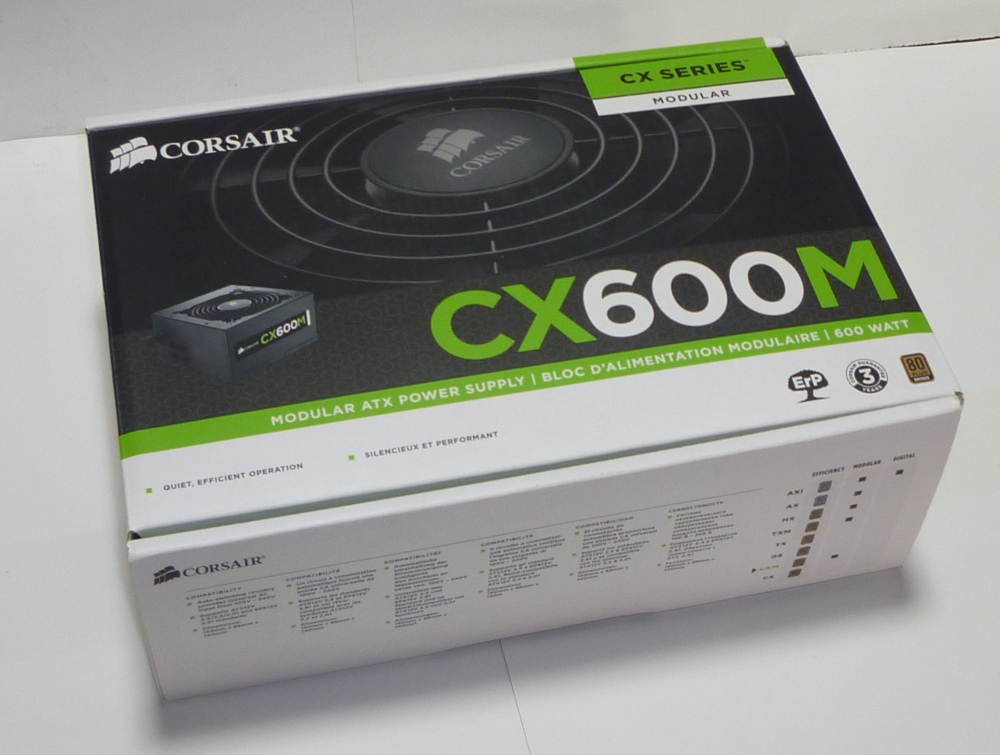 PC 電源ユニット CORSAIR CX600M 600W ジャンク_画像8