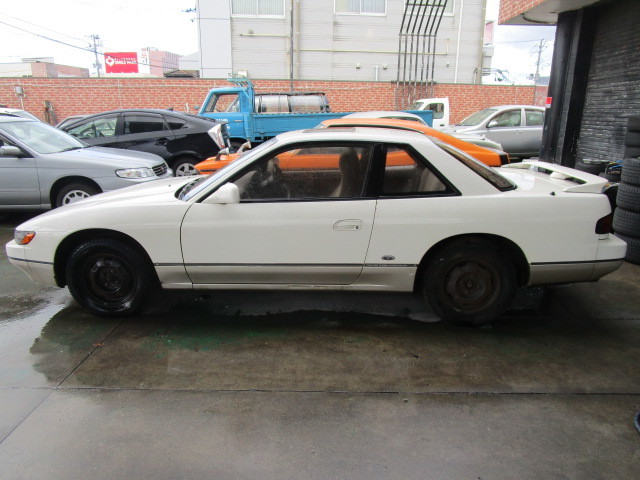  Heisei era 2 year Nissan Silvia K*s 5F turbo CA18 sunroof attaching . mileage 55658km document attaching . small restore for 