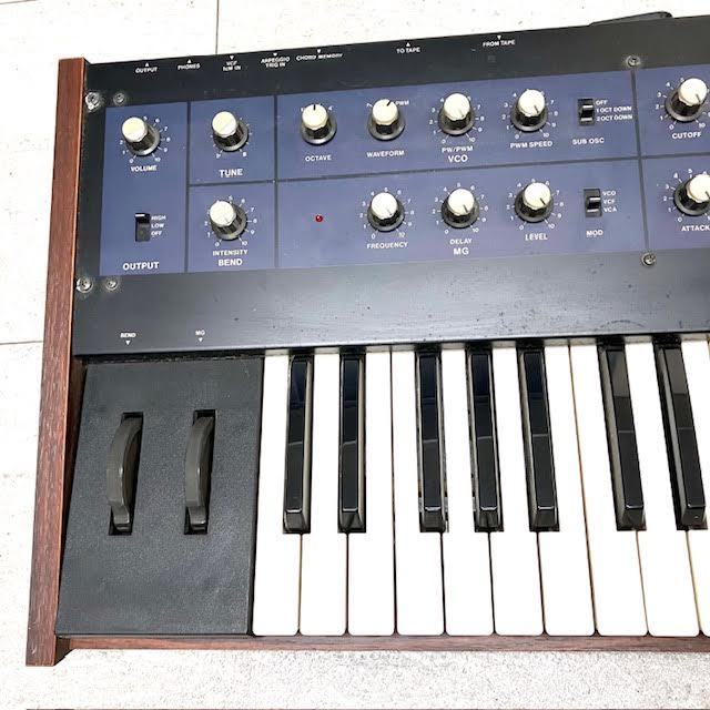 仙102 KORG Poly-6 Poly-six Poly six Polysix PS-6 全長約99.5cm キーボード シンセサイザー コング_画像5