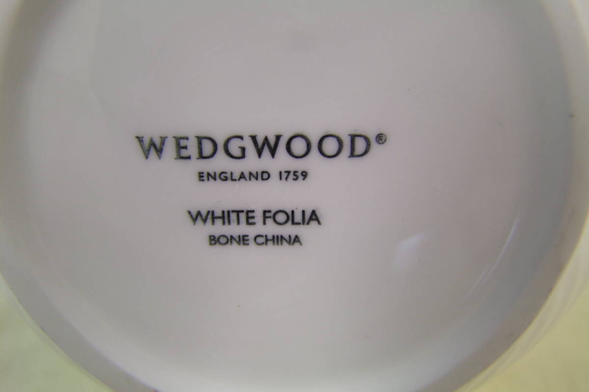 WEDGWOOD　ウエッジウッド　ホワイトフォリアベース　花瓶_画像6