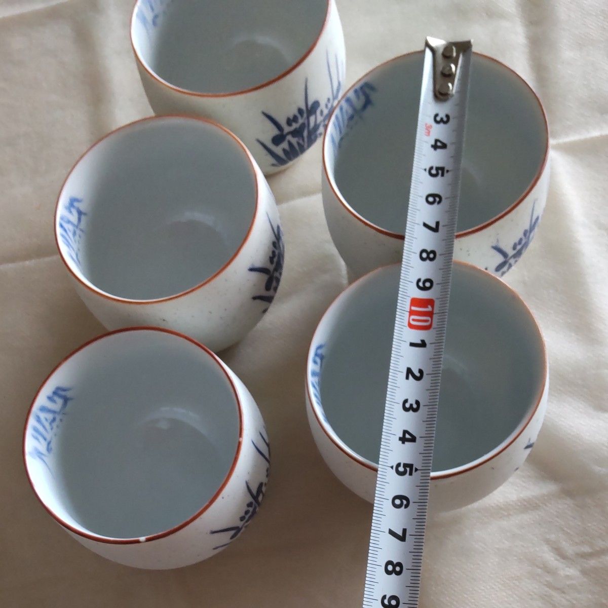 湯のみ 5個セット カップ コップ 茶器 湯呑み 湯飲み 茶碗 和 食器 お茶 日本茶 煎茶 酒器 蕎麦猪口 普段 器 昭和レトロ