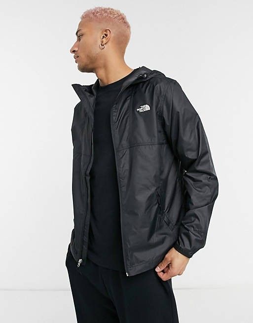 THE NORTH FACE ノースフェイス サイクロン フルジップ ジャケット マウンテンパーカー 黒 ブラック 海外Lサイズ