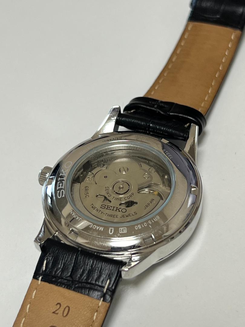 SEIKO モデルメカニカル 石垣 忍 カクテルモデル オートマチック 6R15-01S01 SARB065の画像4