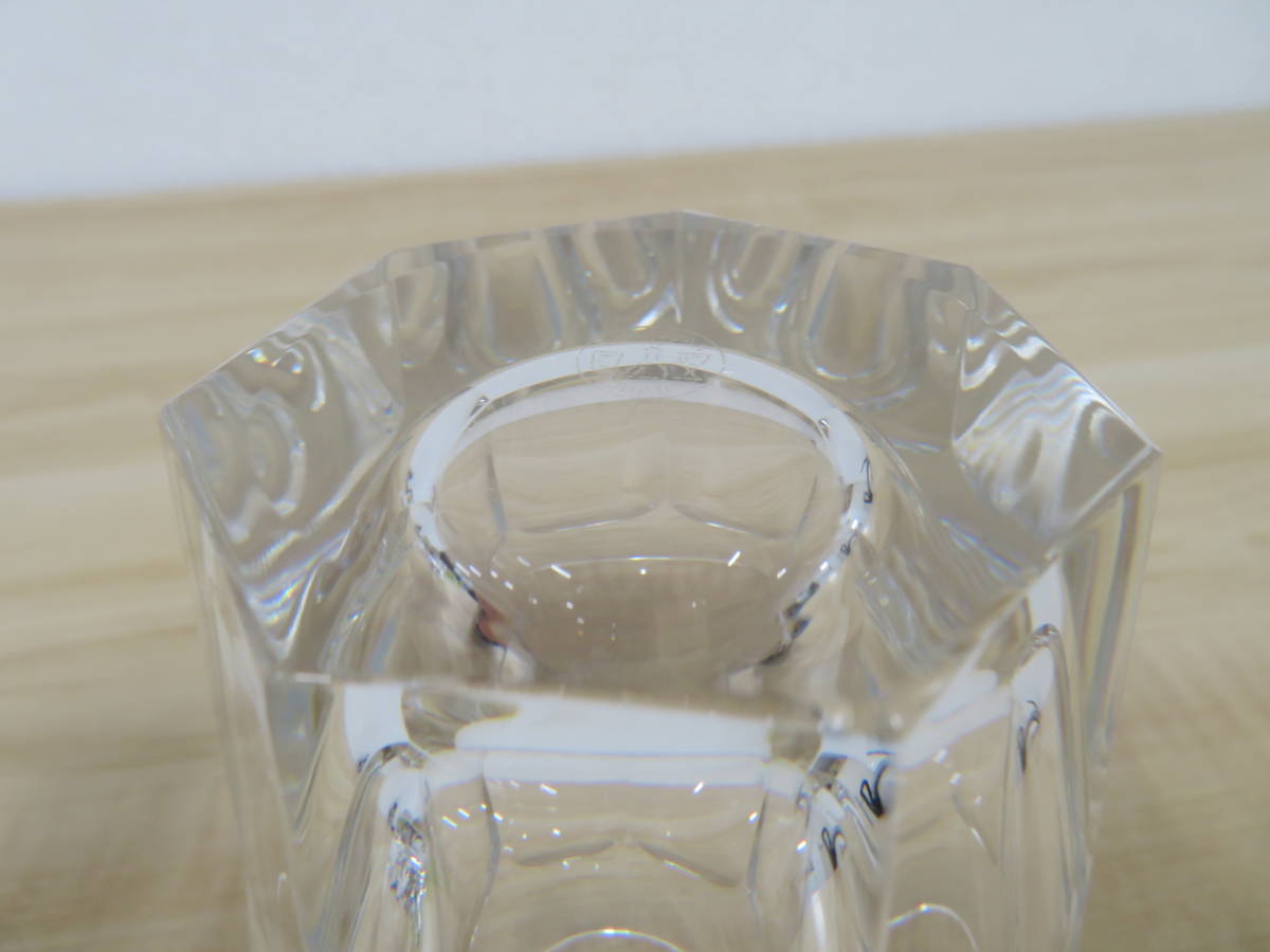 Baccarat バカラ ロックグラス グラス クリスタルガラス 2客 現状品 激安1円スタート_画像8
