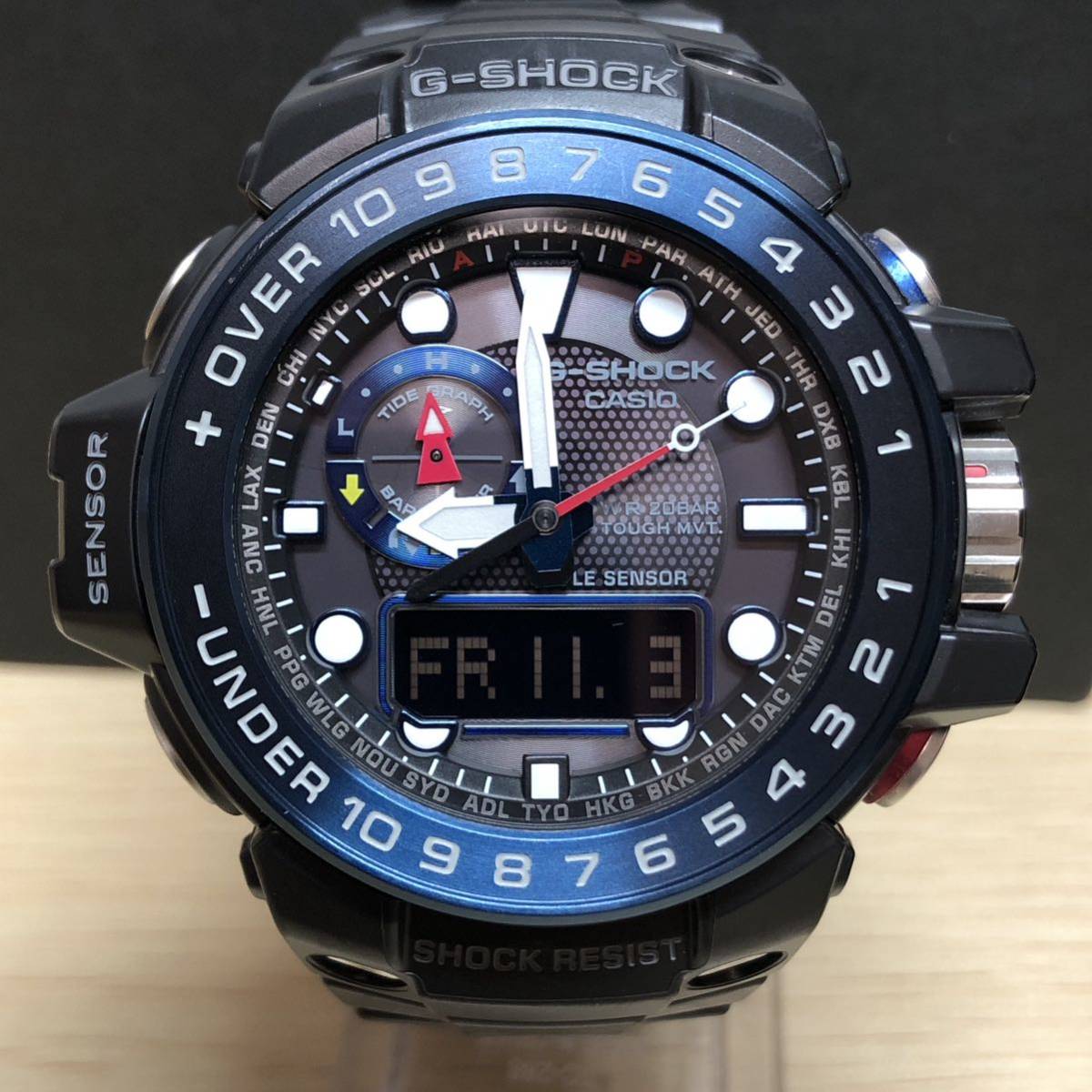 CASIO カシオ G-SHOCK ガルフマスター GWN-1000B-1BJF_画像3