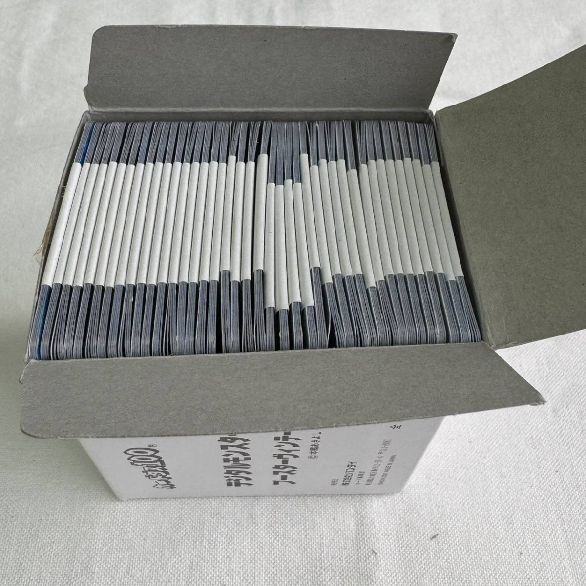 【送料無料】カードダス100 デジタルモンスターカードゲーム ブースターヴィンテージエディション 1箱 40セット / 当時物 2001_画像2